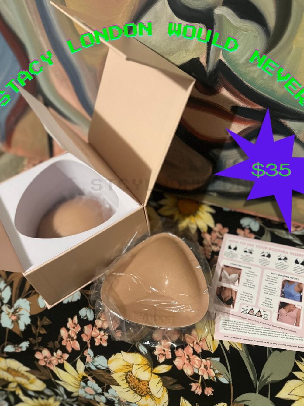 Ultra Boost Inserts, beige, NWT, size C - Boomba